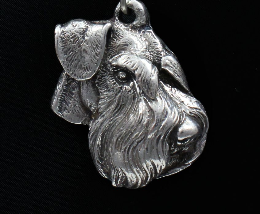 Sznaucer, Schnauzer IV naszyjnik na lince Art-Dog