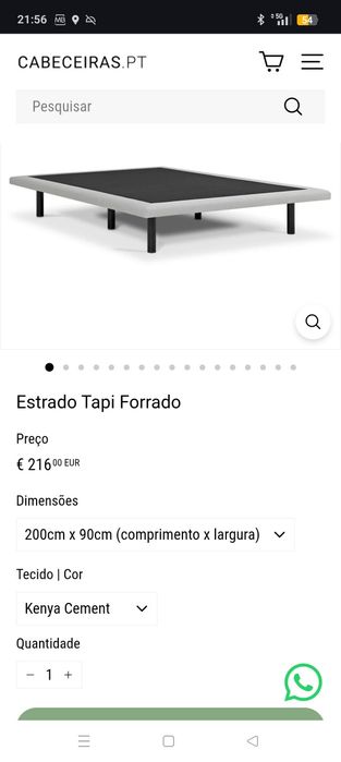 Estrado 160 x 200