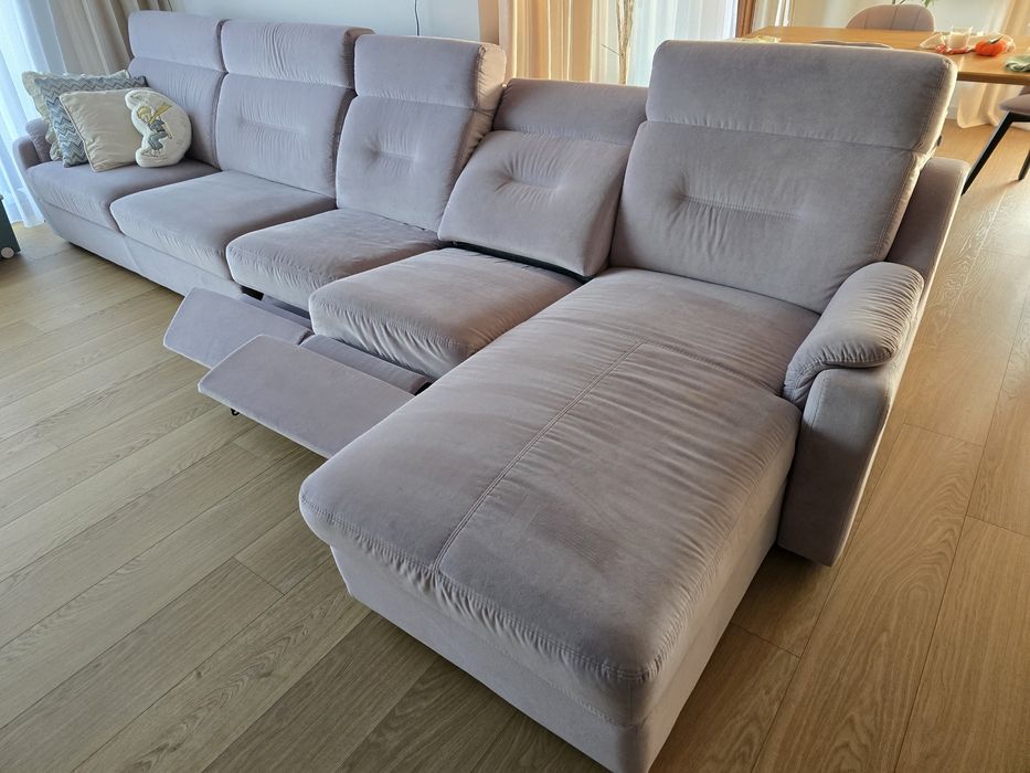 Narożnik Papavero z funkcją spania i funkcja relaks