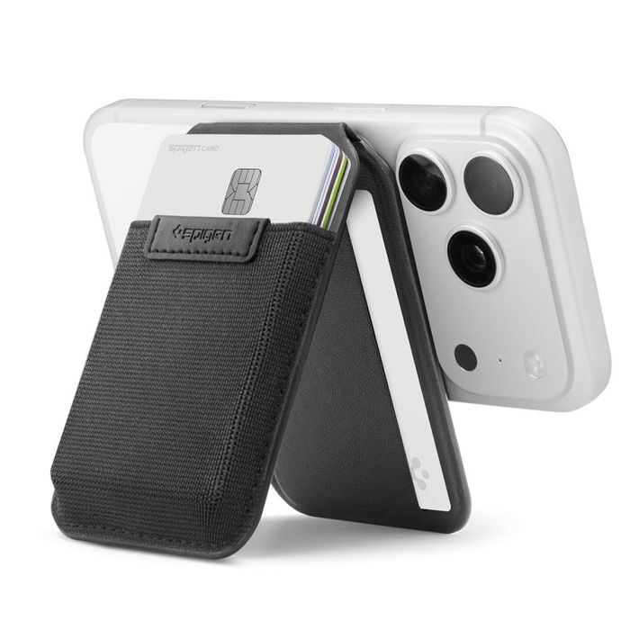 Spigen S314-4 Slim fold tripod wallet MagSafe black