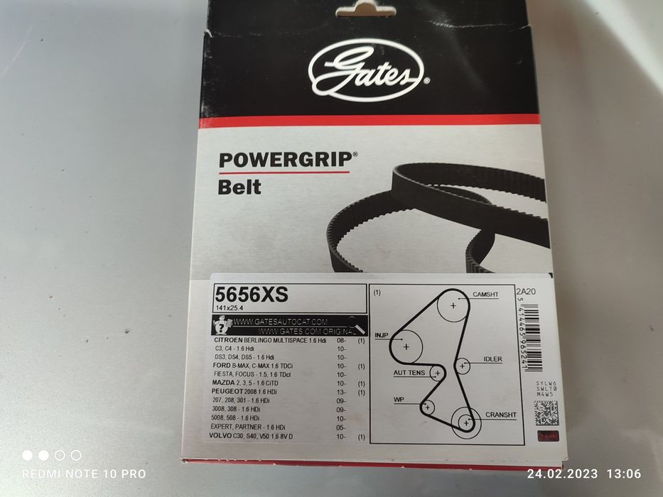 Продам ремінь ГРМ новий, Peugeot Citroen Volvo Mazda