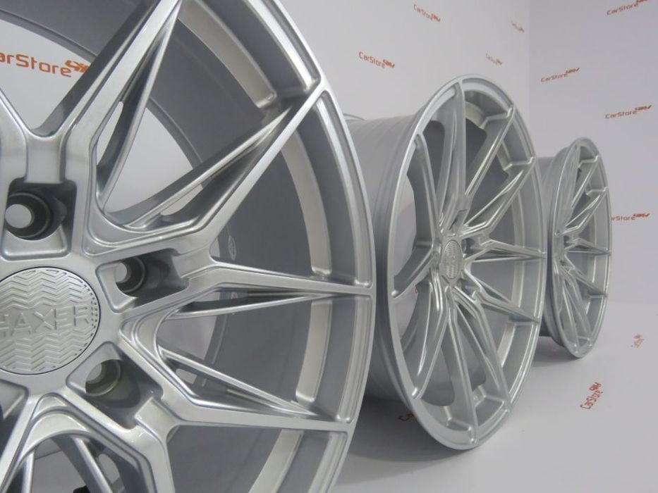 Jantes Haxer HX036 19 x 8.5 et40   + 9.5 et 40 5x112 Hyper Silver