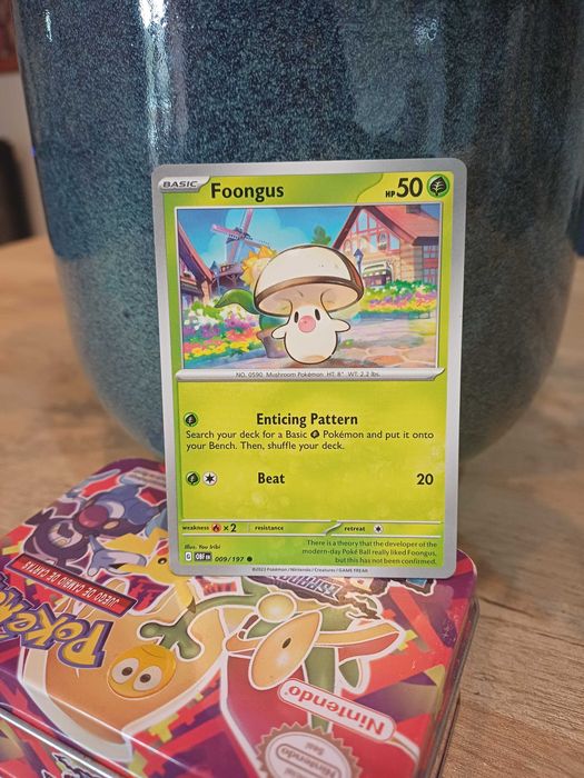Carta Pokémon Foongus #9 Pokemon Obsidian Flames