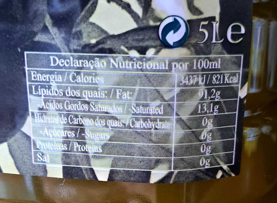 Azeite virgem extra cova da beira