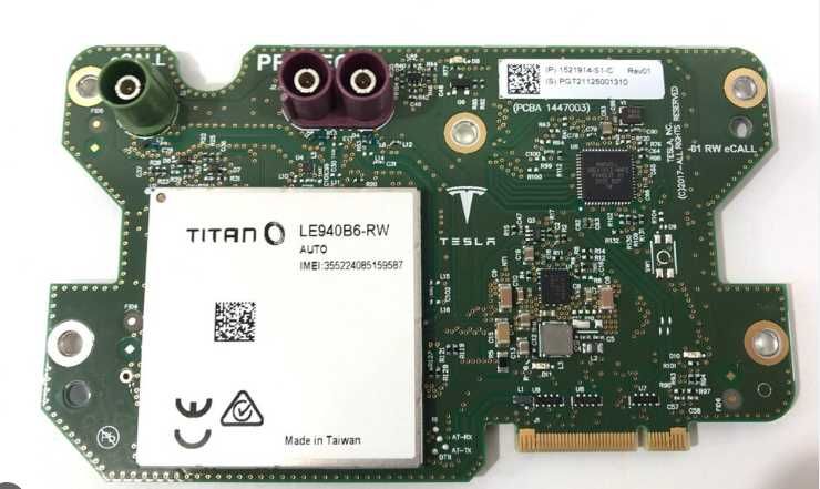 Модем Tesla EUR 4G (LTE) 1521914-S1-C, LE940B6-RW оригинал Тесла