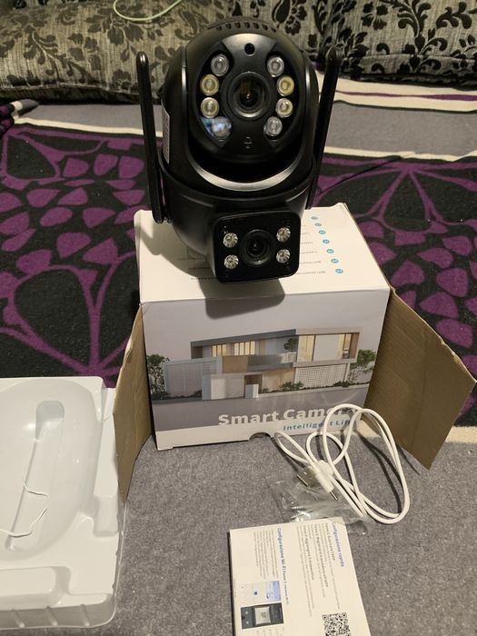 Камера спостереження Wi-Fi,,, 2 камери висока якість,,, нічний режим