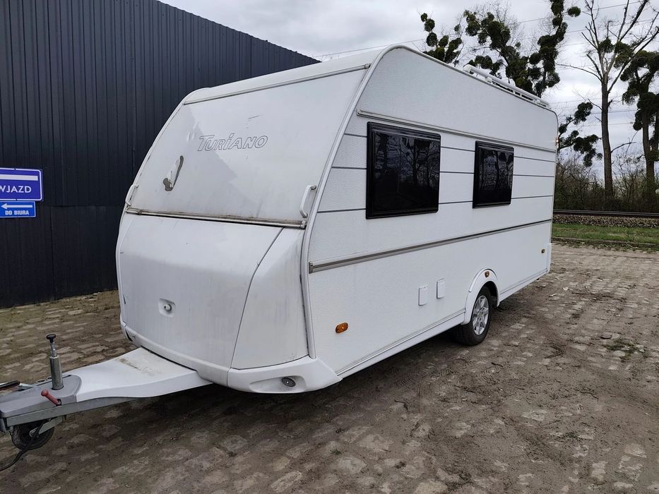 Tabbert Turiano  Tabbert Weinsberg Turiano 420, grzejnik, lodówka, prysznic.