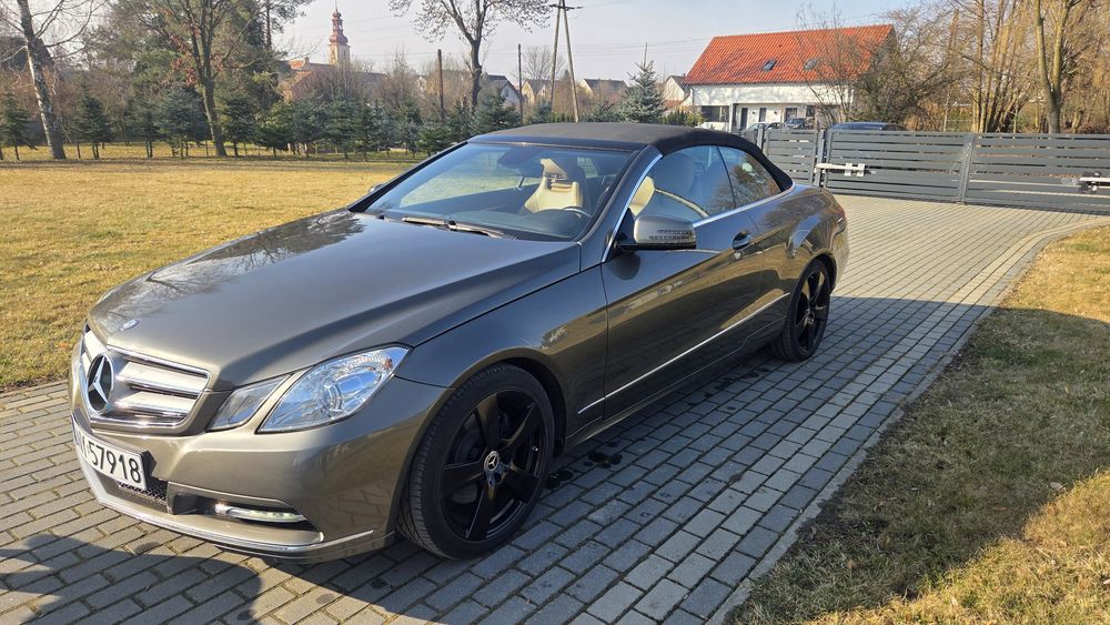 Mercedes E cabrio 3,5 v6 2013r 58000km