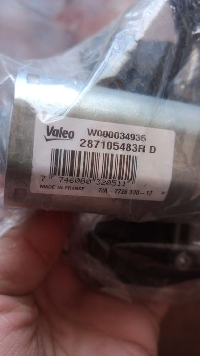 Motor limpa vidros traseiro Dacia Sandero