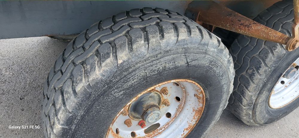 Przyczepa skorupowa tandem ladownosc 12t