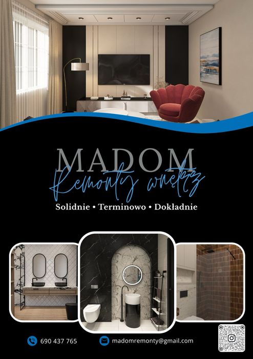 Remonty i wykończenia wnętrz  solidnie, szybko i w dobrej cenie