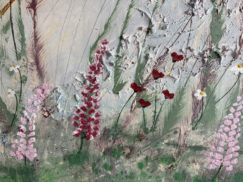 Obraz strukturalny akrylowy na plotnie 100x70 cm