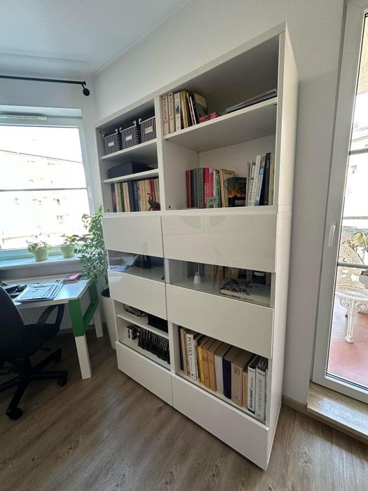 Witryna / regał z nadstawką Ikea