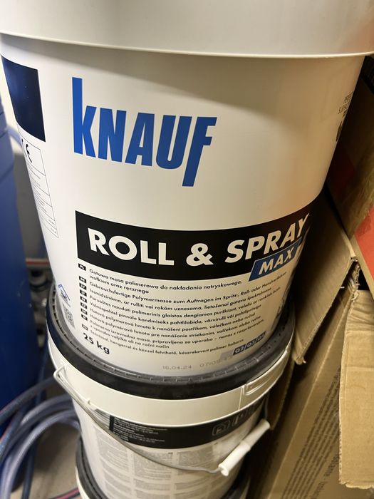 Knauf roll and spray 25kg