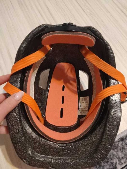 Kask na rower Btwin 500 dla dzieci roz. S - 53-56 cm.