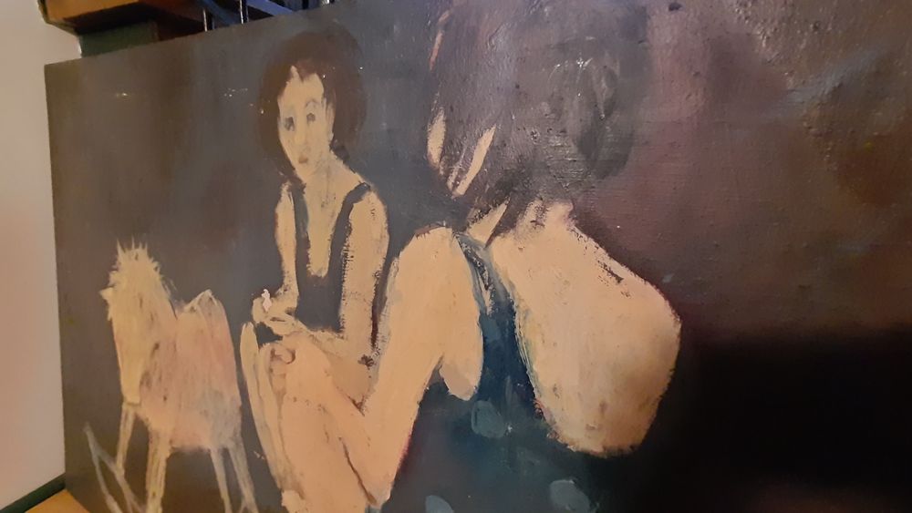 Obraz 120x90 cm podobrazie z lnu