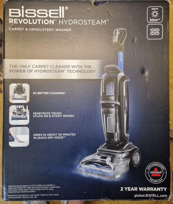 Bissell revikution hydrosteam 3670N odkurzacz do dywanów
