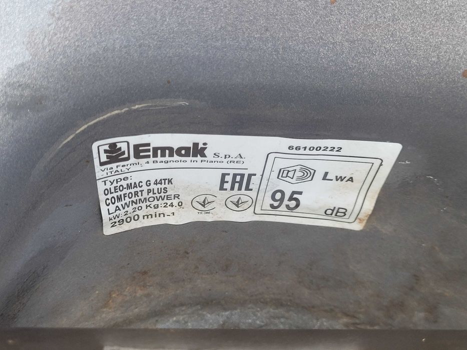 kosiarka spalinowa oleomac G 44 TK COMFORT PLUS