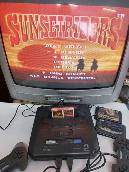 Sega mega drive ігрова приставка з 90х років у хорошому стані сега