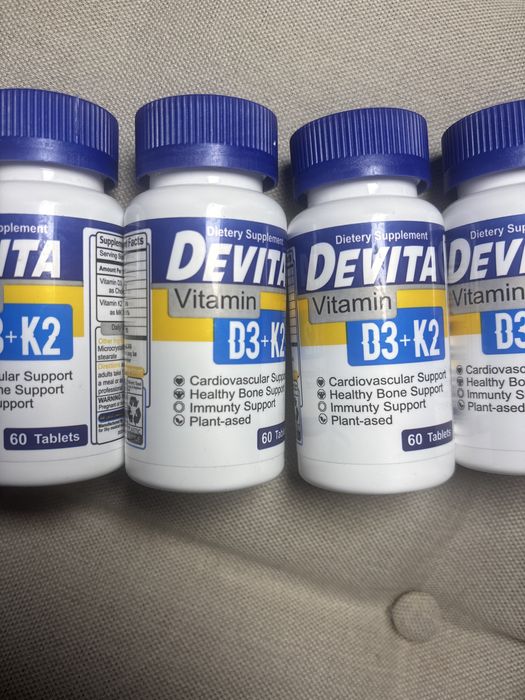 Devita d3 k2 Девіта Вітамін D3 і K2 єгипет