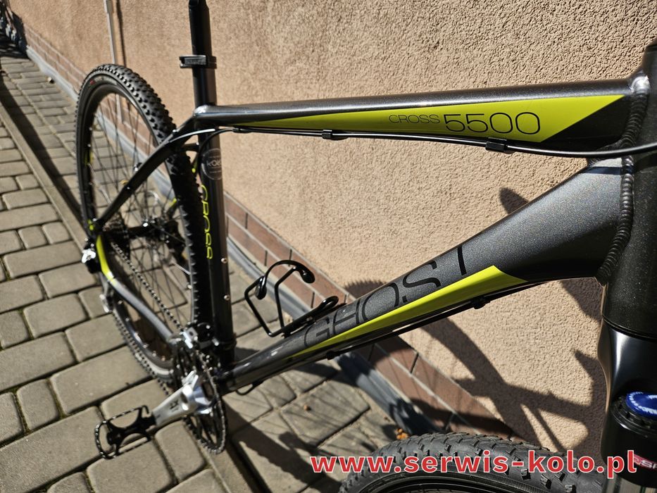 Rower crossowy męski GHOST koła 28 SHIMANO DEORE XT aluminium okazja