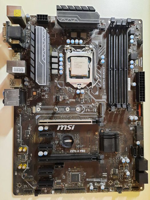 MSI z 270 -a pro