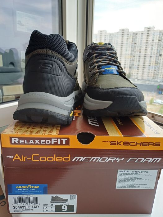 Черевики Skechers Relaxed Fit Zeller - Bazemore розміри 42,43,45,46