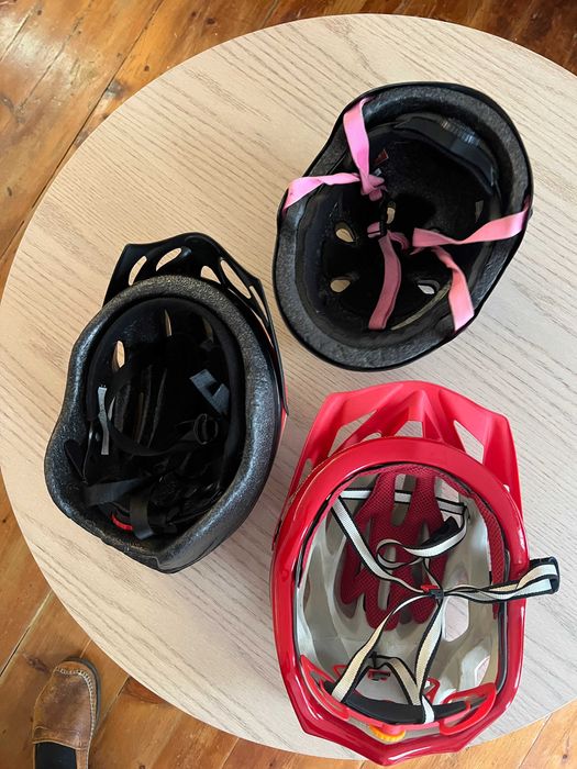 Conjunto de Capacetes para Família - Patins, Bike ou Trotinete