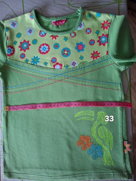 T-shirt bluzka zielona