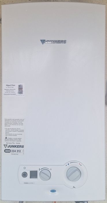 Esquentador Junkers Ventilado Gás Garrafa 11Litros