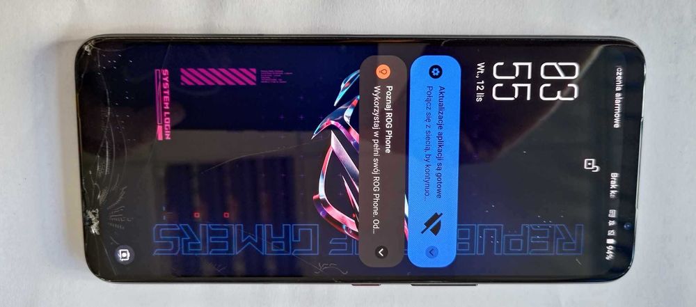 Asus ROG Phone 6 16 GB / 512 GB 5G CZYTAJ OPIS!