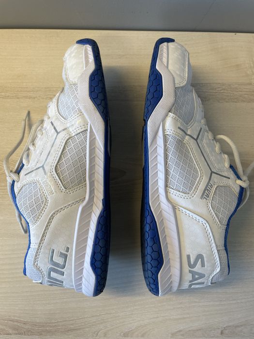 Salming Rival SR White Supersonic Buty Halowe