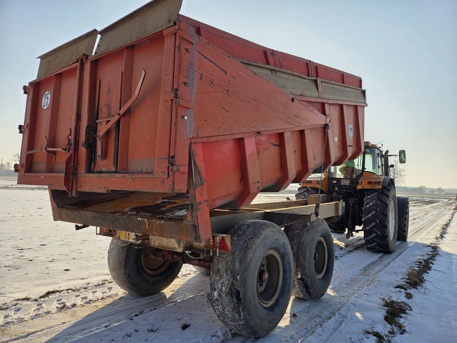 Przyczepa skorupowa  14   16 ton knapik   brimont
