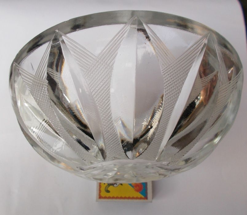 Хрустальная большая пепельница времён СССР