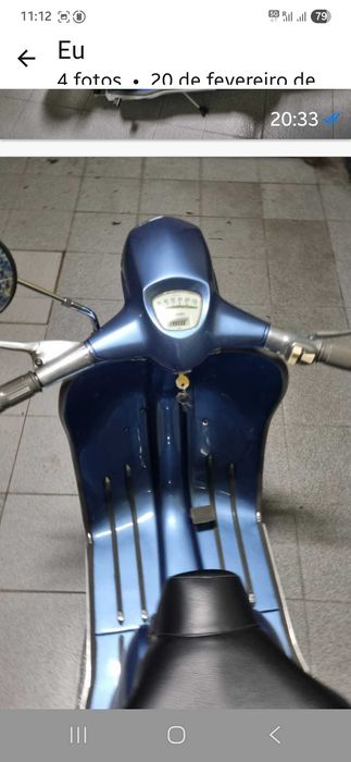 Vendo lambreta completamente restaurada