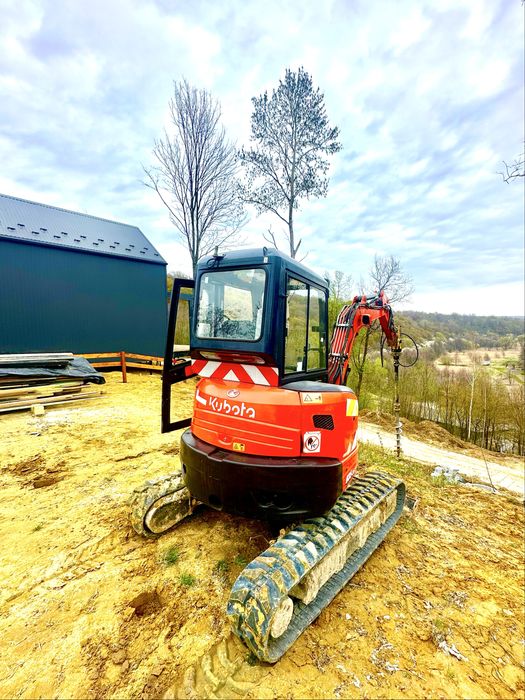 Мініескаватор # Гідромолот# Бур ( сверління отворів )