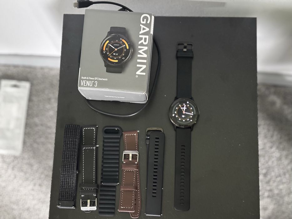 Nowy Smartwatch Garmin Venu 3 45mm czarny