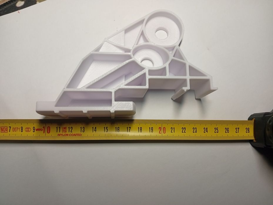 Suporte (calhas) de Para-choque BMW E46 em ASA – Alta Resistência UV e Calor