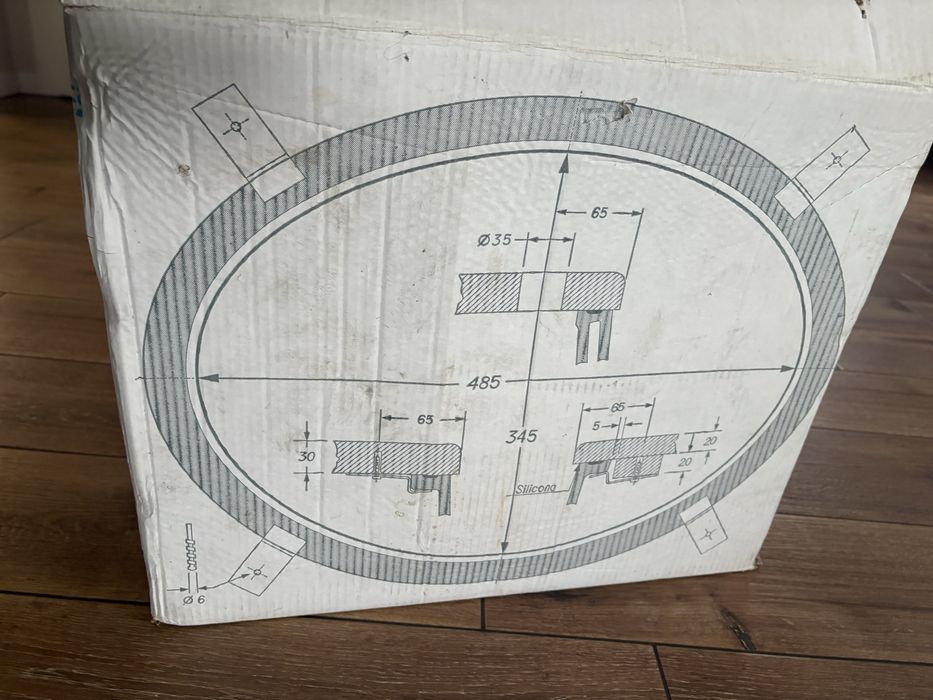 Umywalka Roca 2szt. Nowe, podblatowe