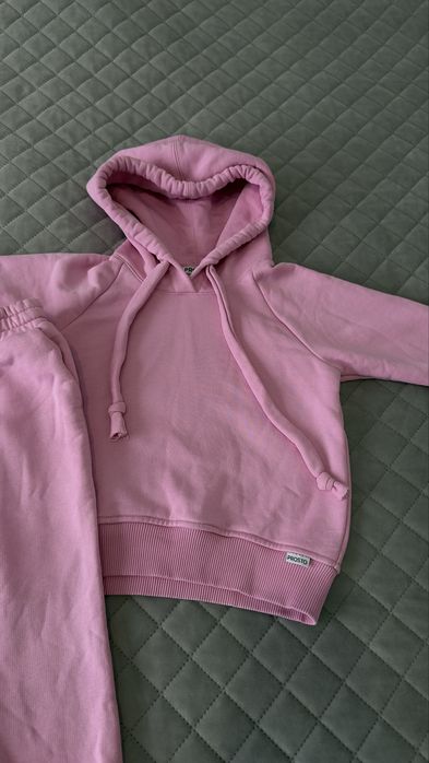 Рожевий спортивний костюм для дівчинки 3-4 роки двухнитка