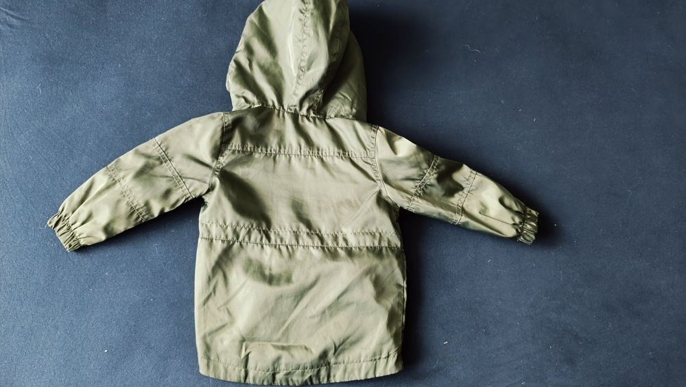 Wiosenna chłopięca kurtka 92 na polarku