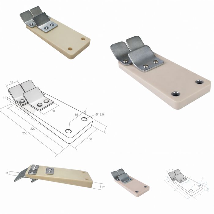 Łapy do szczeciniarki