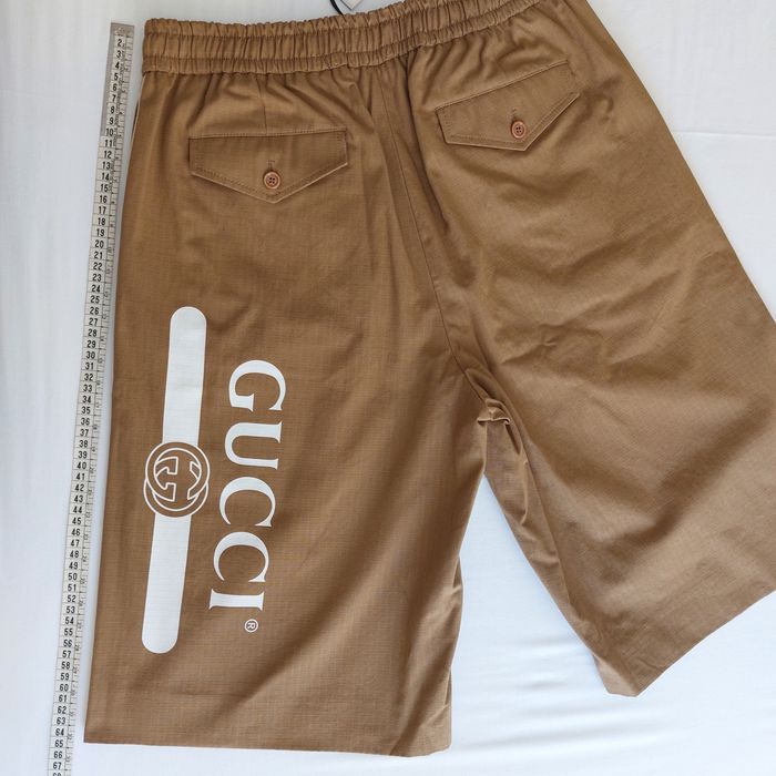 Calções originais Gucci bege