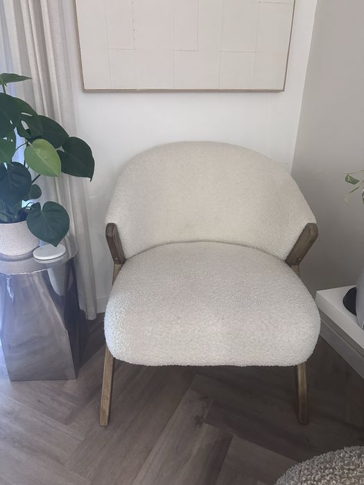 Cadeira Zara Home bouclé