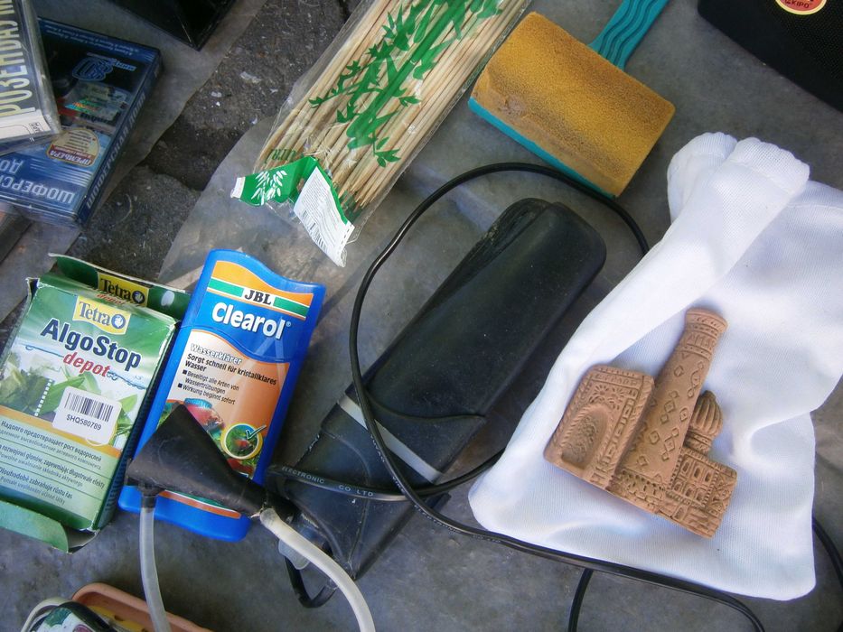 Аквариум. Принадлежности.
