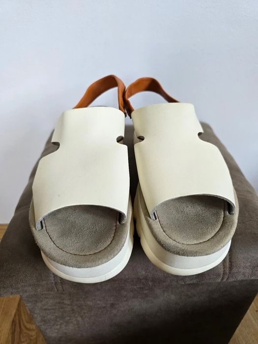 Sandały Camper Platform rozm. 40 skórzane na grubej podeszwie