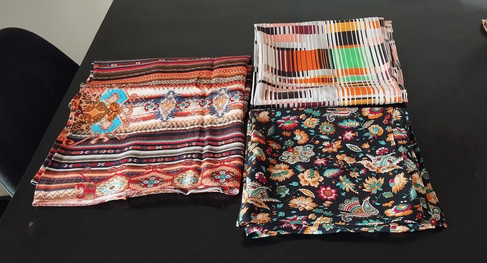 Retalhos de tecidos estampados algodão