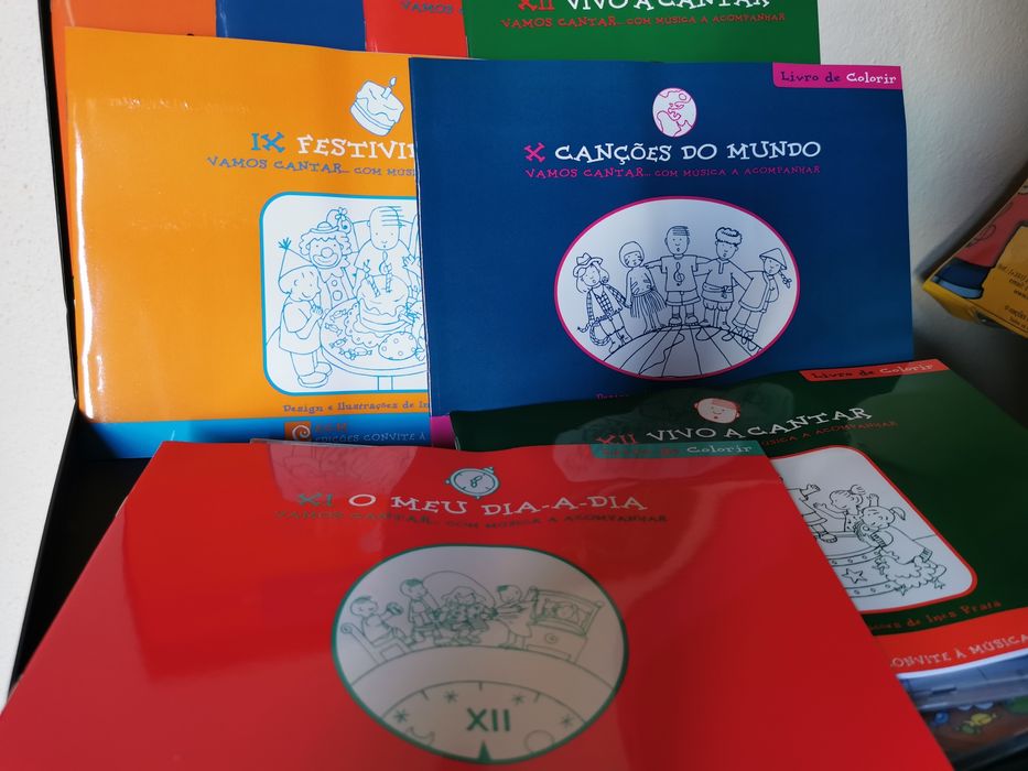 Vamos cantar... volumes IX, X, XI e XII