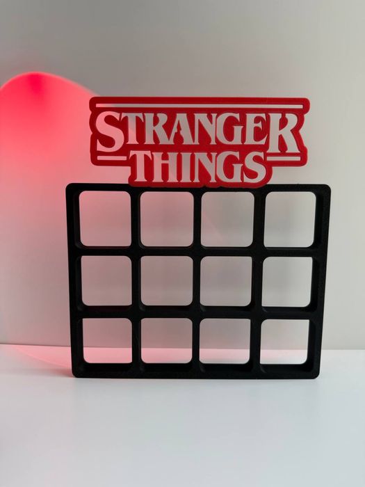 Поличка для фігурок Stranger Things, Дивні Дива, фігурки Kinder Joy