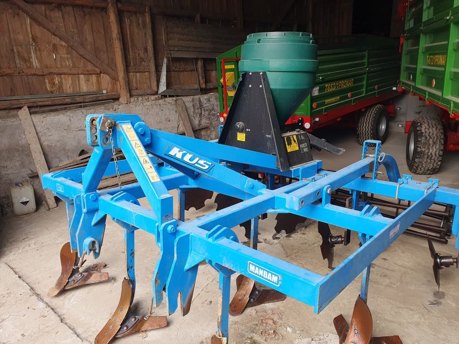 Agregat bezorkowy, scierniskowy, rozsiewacz poplonów, Mandam, Unia 2.6